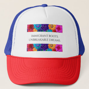 Hoed - Trendy immigranten wortels Trucker Pet