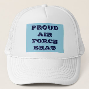 Hoed trotse luchtmacht kind trucker pet