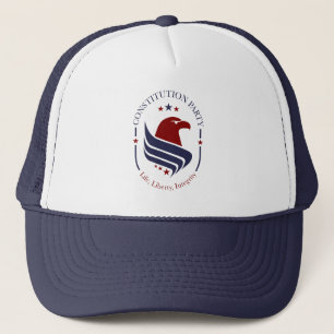 Hoed, trucker-stijl, Constitution Party Trucker Pet