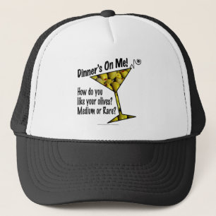 HOEDEN - GEMIDDELD OF ZELDZAME MARTINI OLIVEN? TRUCKER PET