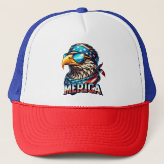 Hoeden merika veteranen trucker pet
