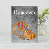 Hoedown Kaart (Staand voorkant)