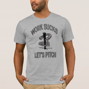 hoefijzer-basis-Amerikaans T-shirt