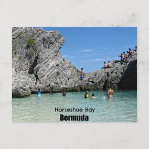 Hoefijzer Bay, Bermuda Briefkaart