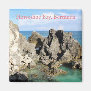 Hoefijzer Bay Bermuda Magneet