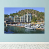 Hoefijzer Bay Vista Canvas Afdruk (Insitu (Houten vloer))