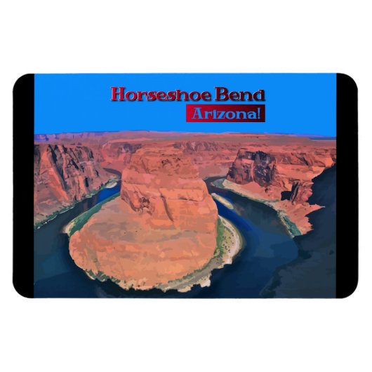 Hoefijzer Bend, Arizona Magneet (Horizontaal)