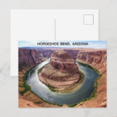 Hoefijzer Bend Arizona Travel Photo Briefkaart (Voorkant / Achterkant)
