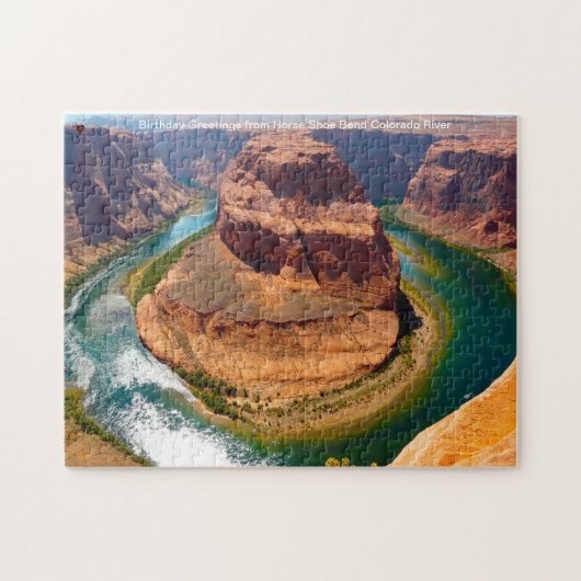Hoefijzer Bend Colorado Jigzaag Puzzle Legpuzzel (Horizontaal)