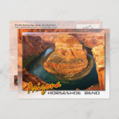 Hoefijzer Bend near Page, Arizona Briefkaart (Voorkant / Achterkant)