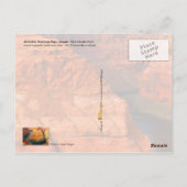 Hoefijzer Bend near Page, Arizona Briefkaart (Achterkant)