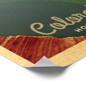  Hoefijzer boegreisposter Poster (Hoek)