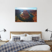 Hoefijzer buigen canvas afdruk (Insitu (Slaapkamer))