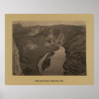 Hoefijzer Canyon, Green River, 1872