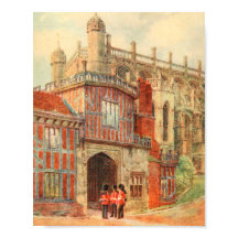 Hoefijzer Cloisters, Windsor Castle, Engeland