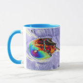 Hoefijzer Crab Foil-ontwerp Mok (Links)