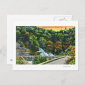 Hoefijzer Curve Uitzicht van de Herfsten van de Ba Briefkaart (Voorkant / Achterkant)