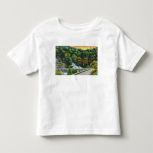 Hoefijzer Curve Uitzicht van de Herfsten van de Ba Kinder Shirts