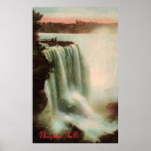 Hoefijzer Herfsten op het Poster Niagara (Voorkant)