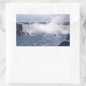 Hoefijzer Herfsten Rechthoekige Sticker (Tas)