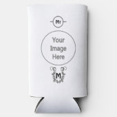 Hoefijzer in Barbed Wire Monogram (Voorkant)