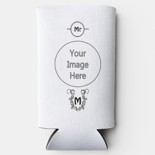 Hoefijzer in Barbed Wire Monogram (Voorkant)