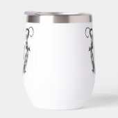 Hoefijzer in Barbed Wire Monogram (Rechts)