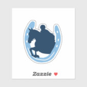 Hoefijzer Jumper Sticker (Vel)