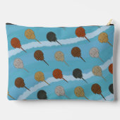 Hoefijzer Krab Ocean Waves Etui (Achterkant)