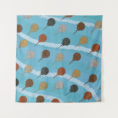 Hoefijzer Krab Ocean Waves Wandkleed (Voorkant)