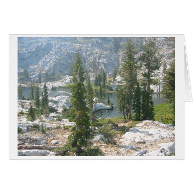 Hoefijzer Lake Card (Voorkant Horizontaal)