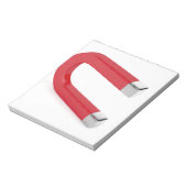 Hoefijzer magneet notitieblok (Gedraaid)