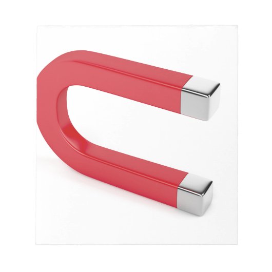 Hoefijzer magneet notitieblok (Voorkant)