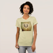 Hoefijzer Monogrammed Personalized T-shirt (Voorkant volledig)