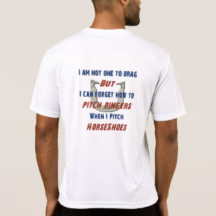 hoefijzer Pitching Sport T-shirt
