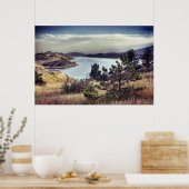 hoefijzer Reservoir Colorado Poster (Keuken)