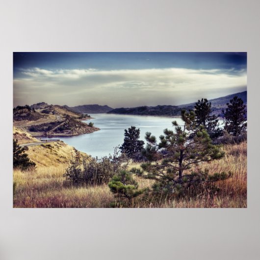 hoefijzer Reservoir Colorado Poster (Voorkant)