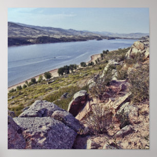 Hoefijzer Reservoir Colorado Poster