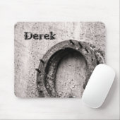 Hoefijzer  Sepia Foto Muismat (Met muis)