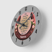 Hoefijzer Serenity Gebedsklok Ronde Klok (Hoek)