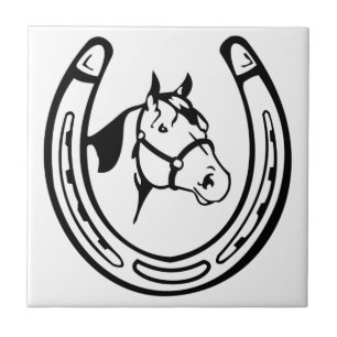  Hoefijzer Tegeltje