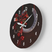 Hoefijzer voor paardenkerst grote klok (Hoek)