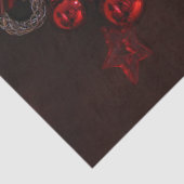 Hoefijzer voor paardenkerst tissuepapier (Detail)