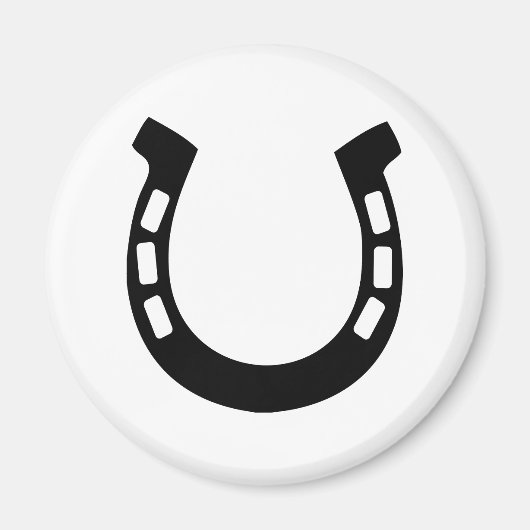 hoefijzer voor succes magneet (Voorkant)