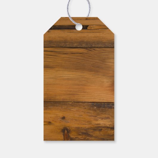 Hoefijzer Westerne bruiloft voor Labels van White  Cadeaulabel (Achterkant)