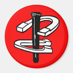 hoefijzers 3-inch magneet