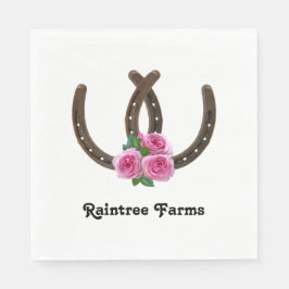 Hoefijzers en Rozen Servet