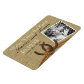 Hoefijzers en touw foto opslaan van de datum magneet (Linkerzijde)