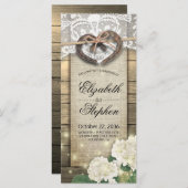 Hoefijzers Hydrangea Bloedhouten Landschap Weddens Programma (Voorkant / Achterkant)