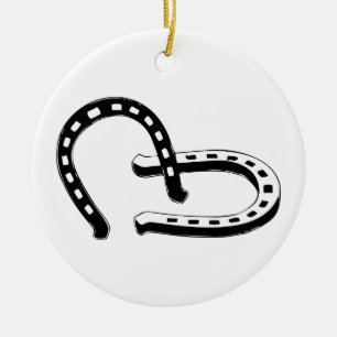Hoefijzers Keramisch Ornament